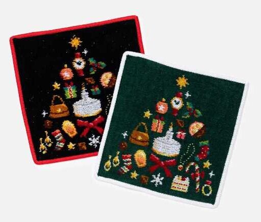 冬の贈り物に♪和光×フェイラー限定タオルハンカチ「WAKO TREE」登場