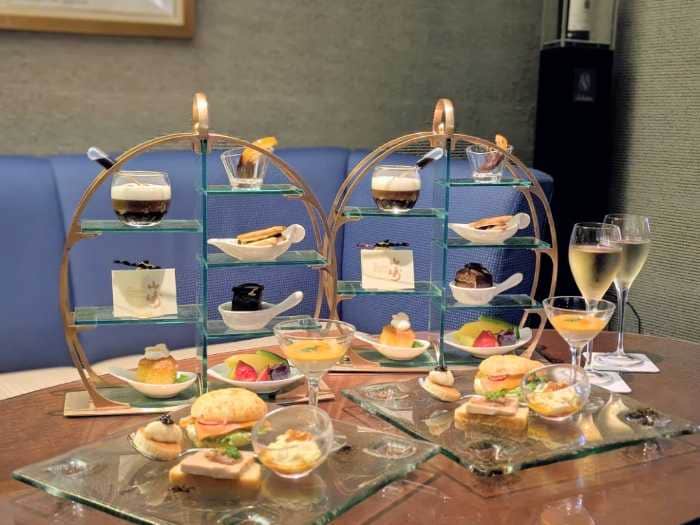 ホテル阪神大阪のナイトアフタヌーンティー①