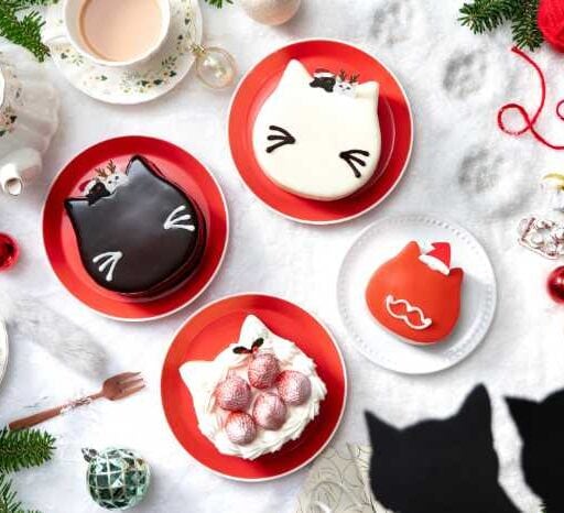 ねこねこのクリスマスケーキ、かわいさ満点の新作がついに登場！