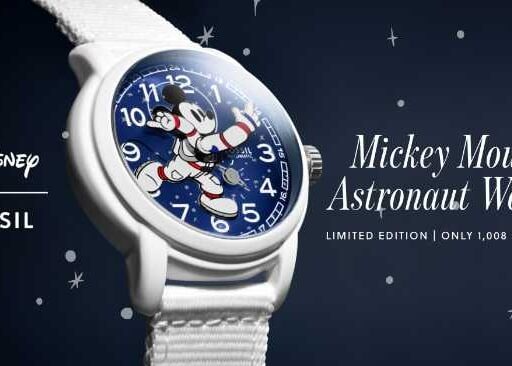 ミッキーマウスとフォッシルがコラボ！夢と魔法が詰まった新作ウォッチ登場