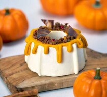 秋の味覚を贅沢に♪MERCER bisから濃厚パンプキンシフォンケーキ登場