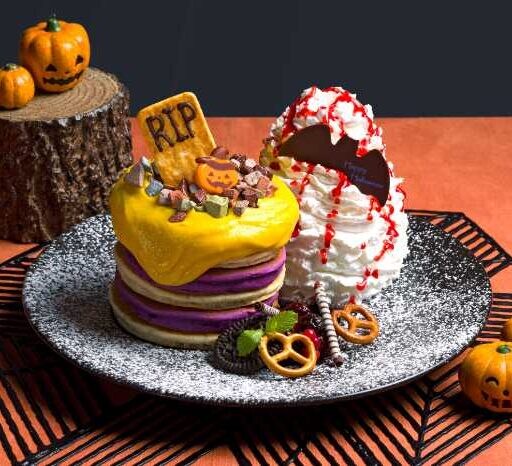 【Eggs ’n Things】ハロウィン限定♡「ナイトパンケーキ」登場