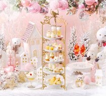白くまが誘う雪のティータイム♡全国5都市で楽しむクリスマスアフタヌーンティー