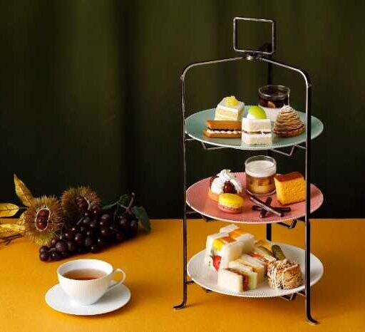 【ホテルニューオータニ（東京）】秋限定“栗とぶどう”アフタヌーンティー♡