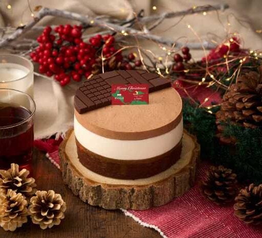 【Minimal クリスマスケーキ】一種のカカオで奏でる、6層の贅沢ショコラ♡