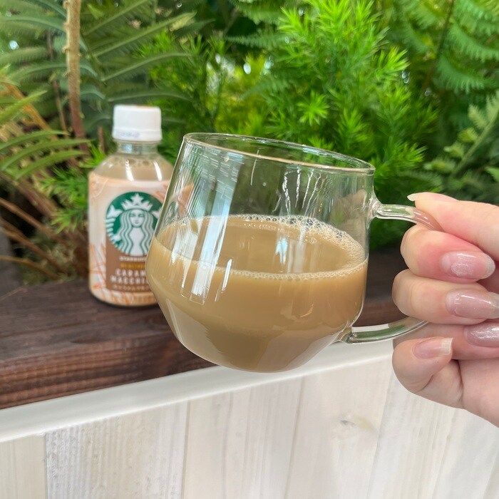 スターバックスのMY RETREAT™ キャラメルマキアート⑤