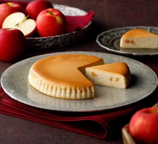チーズガーデンから秋冬限定♡りんご香る「御用邸アップルチーズケーキ」登場