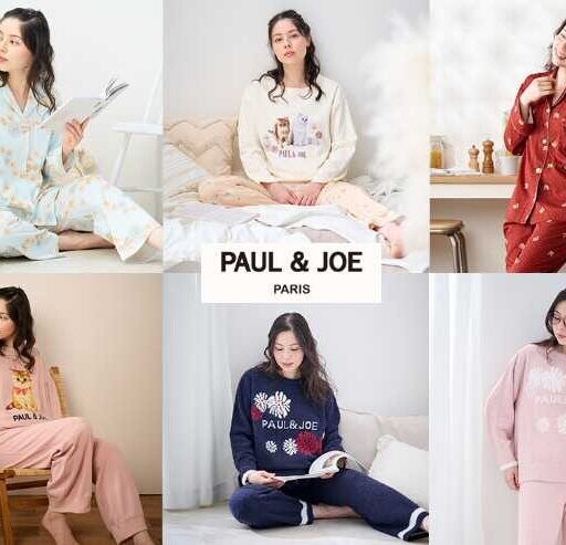 PAUL ＆ JOEの秋新作ルームウェア、ヌネット柄でおうち時間を華やかに