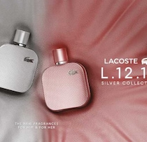 ラコステフレグランス♪シルバーグレイ＆シルバーローズが登場♡