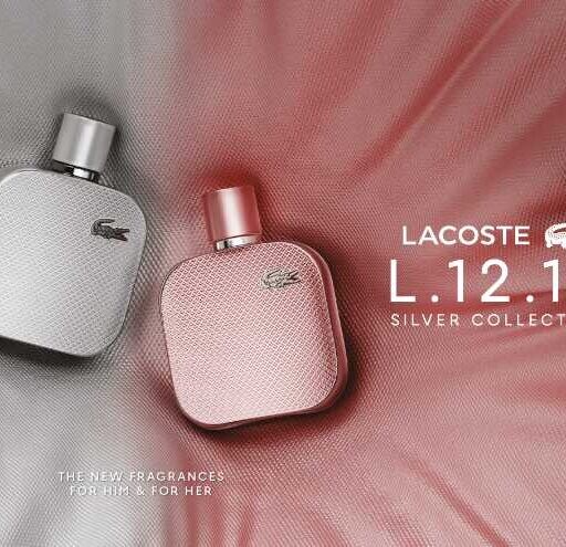 ラコステフレグランス♪シルバーグレイ＆シルバーローズが登場♡