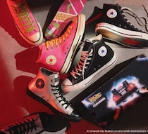CONVERSE×バック・トゥ・ザ・フューチャー 40周年コラボスニーカー発売