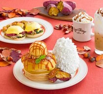 Eggs ’n Thingsから秋限定“さつまいも”メニュー登場♡焼き芋ブリュレパンケーキも！