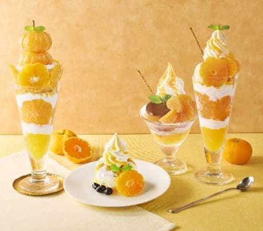 ジョナサンの“早生みかんスイーツ”が登場♡ 果汁あふれる贅沢パフェ＆大福に注目