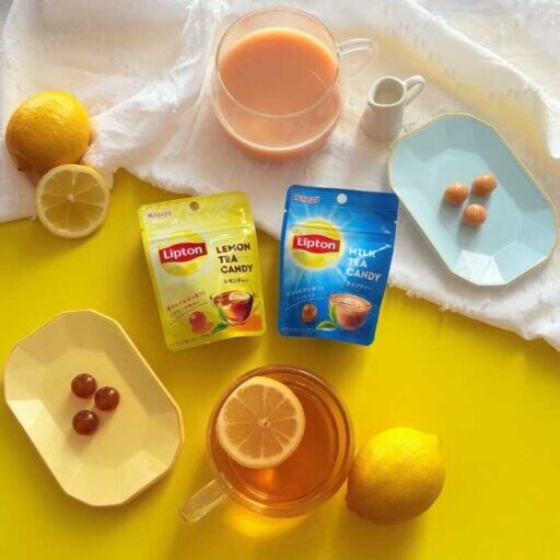 リプトン×春日井製菓、レモンティー＆ミルクティーキャンディ発売！