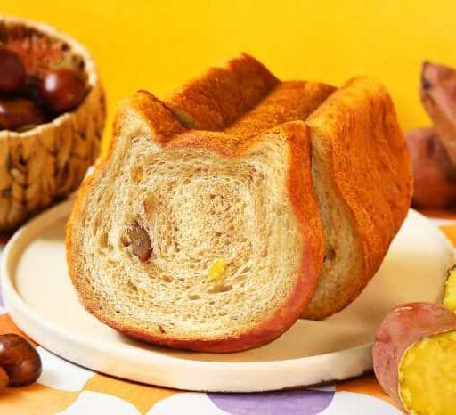 ねこねこ食パンから秋限定「栗とサツマイモ」が登場♡ほっくり甘い季節の味