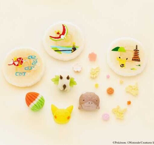 ポケモン×京菓子♡七條甘春堂から、愛らしい伝統スイーツが登場