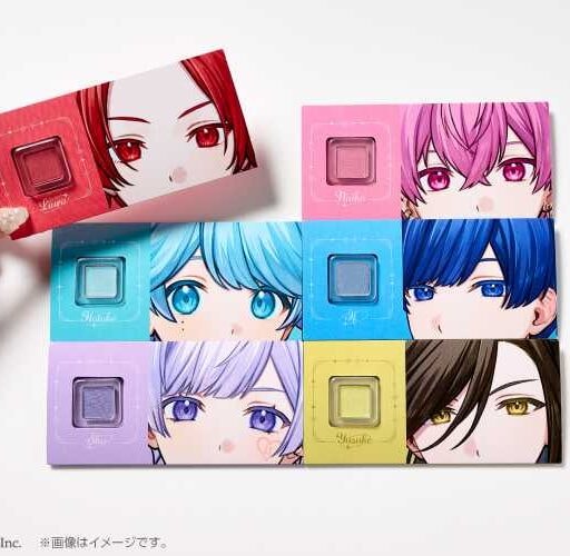 いれいすとコラボ♡バンダイ「キャラコスメチケット」で推し色メイクを楽しもう