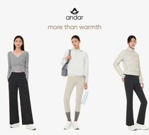 アンダールの秋冬新作♡軽くて暖かい裏起毛コレクションが登場