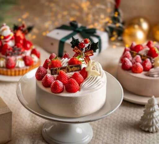 ICHIBIKOの苺づくしのクリスマスケーキが予約スタート♡