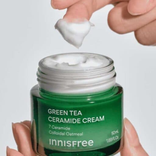 乾燥シーズンにぴったり♡イニスフリーの「グリーンティー セラミド バリア クリーム」数量限定セット登場