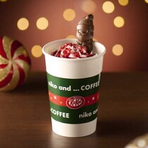 【niko and …×キットカット】ホリデイサンタと過ごす、心ときめくクリスマスコラボ♡