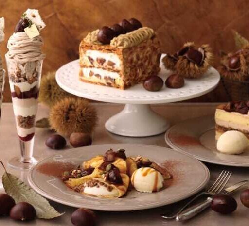 キハチ カフェで味わう“栗の贅沢”♡マロンスイーツフェア開催！