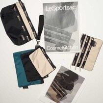 コスメキッチン×LeSportsacの限定コラボ♡機能美とサステナブルを両立した特別アイテム登場