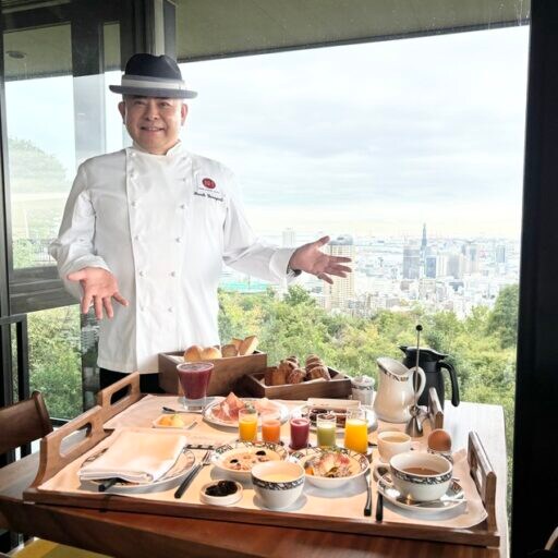 神戸の絶景と共に、五感が喜ぶ新たな食体験、「神戸北野テラス」にて楽しむ「世界一の朝食」