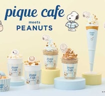 スヌーピー好き必見！GELATO PIQUE CAFE初のPEANUTS♪