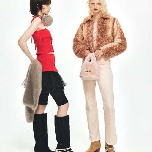 異素材ミックスで魅せる冬。「FURFUR」冬コレクション“DOUBLE”♡