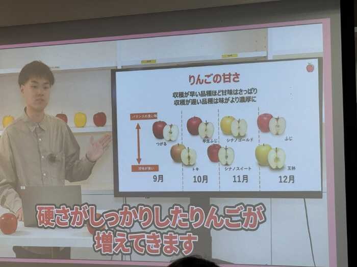 リンゴセミナーの様子⑤