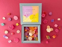 【こうぶつヲカシ】秋限定♡金木犀やコスモスが彩る宝石のような琥珀糖