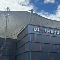 大阪・関西万博のレガシーを引き継ぎ、ルクセンブルクパビリオンが基礎コンクリートブロックの日本国内リユースに挑戦