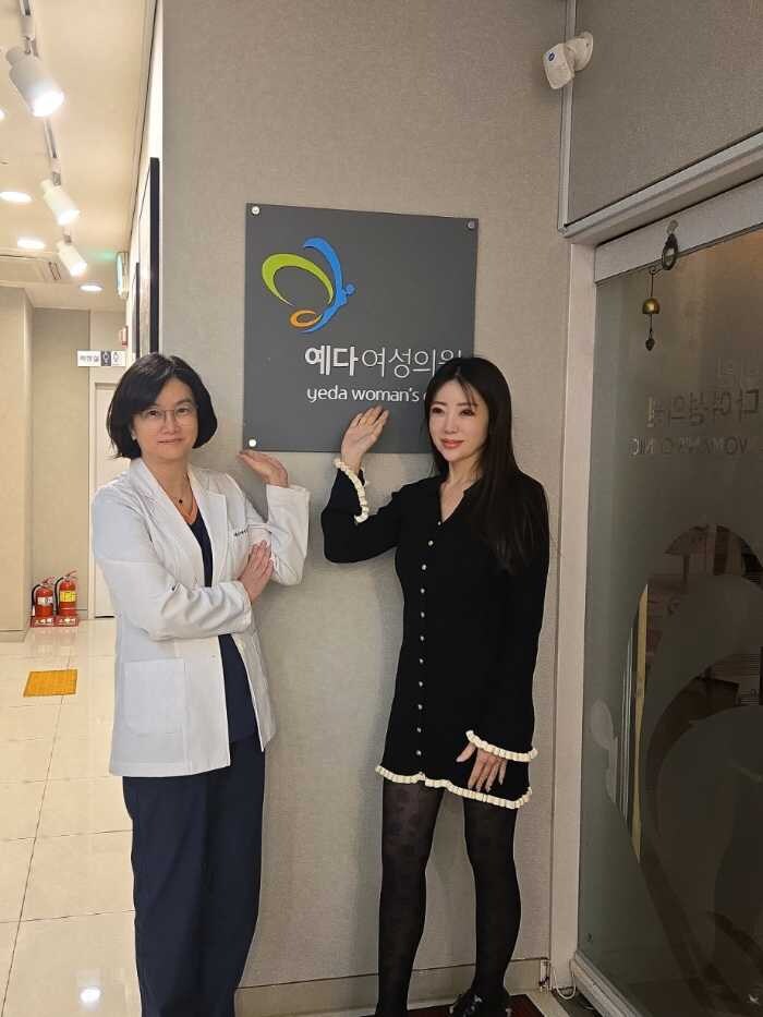 先生との2ショット