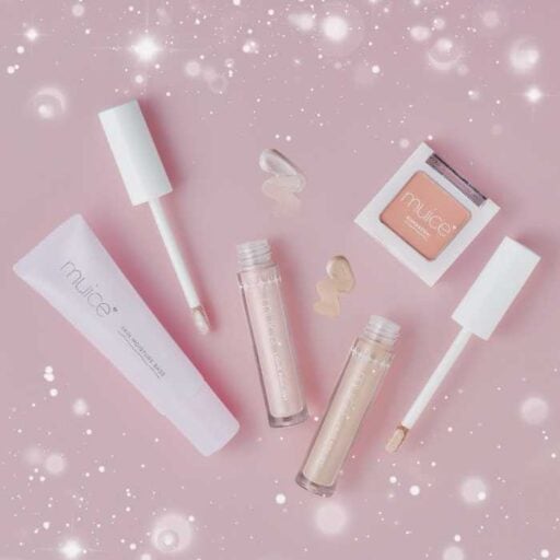 ｍuice冬限定♡トーンアップラベンダー＆ピンクベージュで叶える透明感メイク