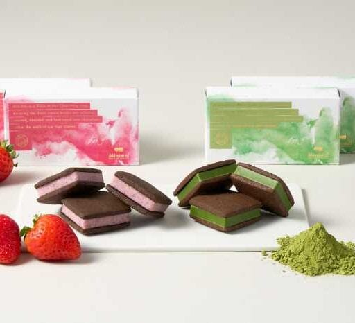 Minimalから冬季限定「苺＆抹茶」が登場！香り広がる至福のサンドクッキー