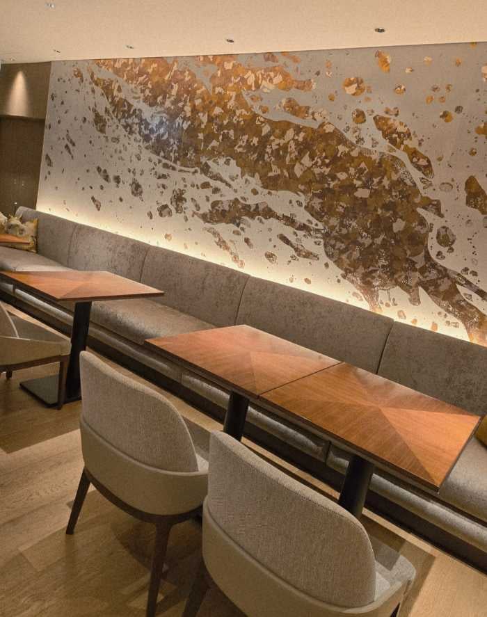 店内のお席とテーブル