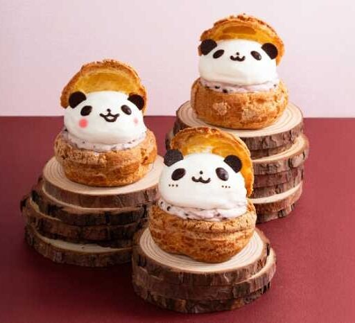 ダッキーダック新作♡小倉ホイップのパンダシュークリーム登場！
