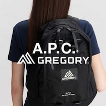 A.P.C.×GREGORY初コラボ♡都会派に似合う“アーバンハイキング”バッグが登場