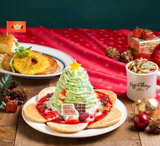 クリスマス気分満点♪EGGS ’N THINGS新作メニュー登場