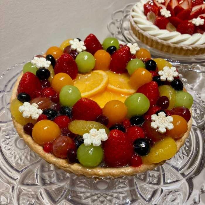 キルフェボンの色とりどりのフルーツリースタルト