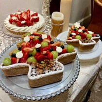 フルーツloversにおすすめ!みずみずしく輝くフルーツ達のクリスマスケーキ