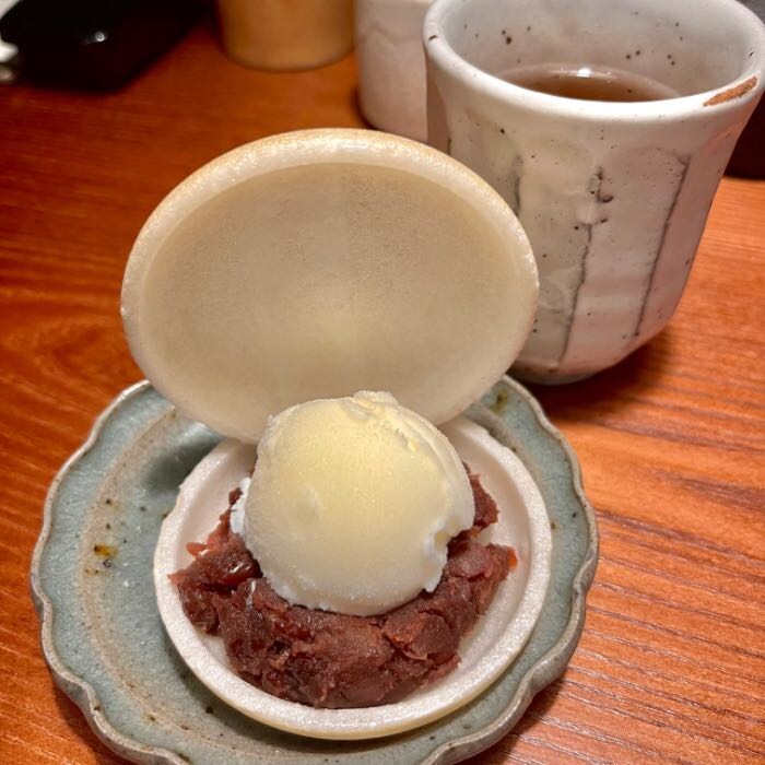 鳥真のデザート