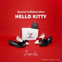 HELLO KITTY×Launa lea♡愛らしいリボンシューズ＆バッグ登場