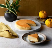 チーズガーデンの冬限定『御用邸柚子チーズケーキ』が登場！和柑橘の香りに癒されて
