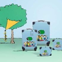 世界75個限定！GLOBE-TROTTER×PEANUTS™記念スーツケース