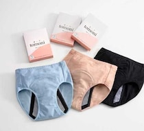 温活と安心を叶える『オーラtomoni吸水ショーツ』が登場中♡