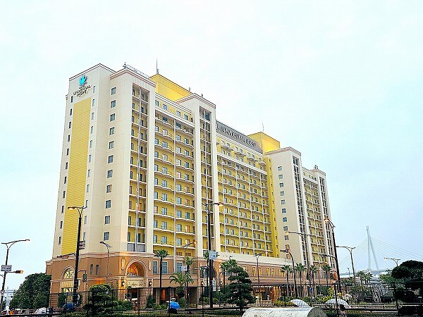 ホテル ユニバーサル ポートの日本酒フェアです。