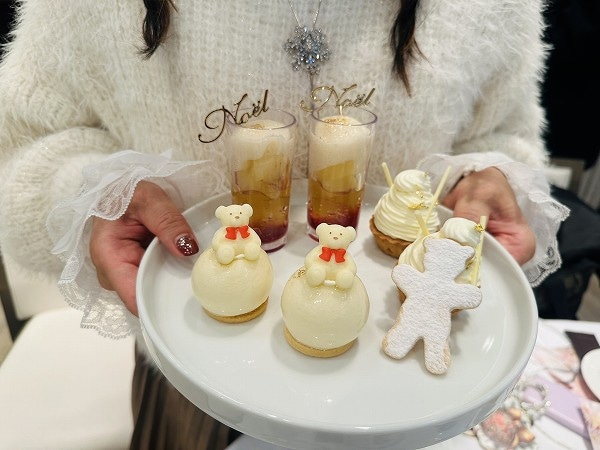 セントグレースヴィラ心斎橋で楽しむアフタヌーンティーです。