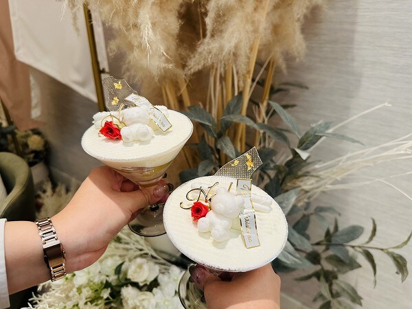 セントグレースヴィラ心斎橋で楽しむアフタヌーンティーです。